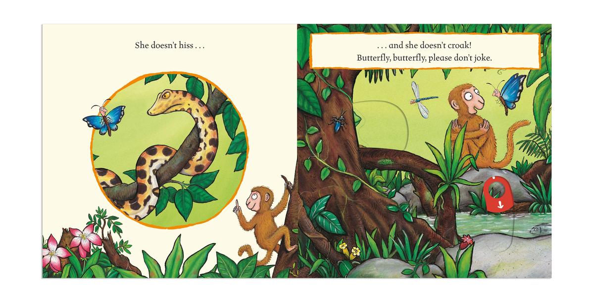Weitere Ansicht: Monkey Puzzle: A Push, Pull and Slide Book | Julia Donaldson