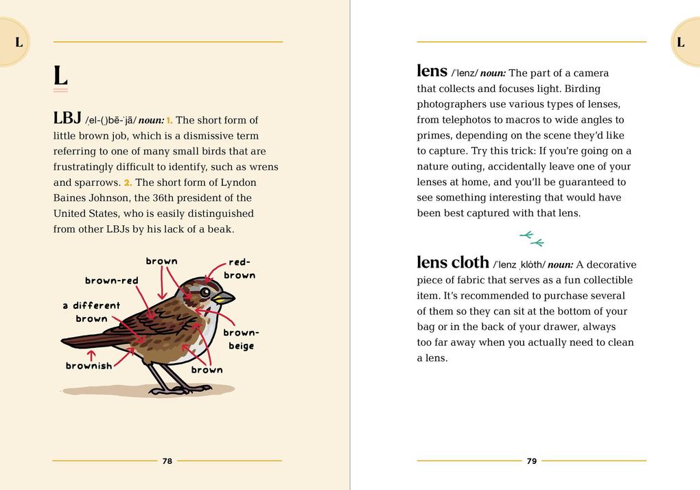 Weitere Ansicht: The Birding Dictionary | Rosemary Mosco