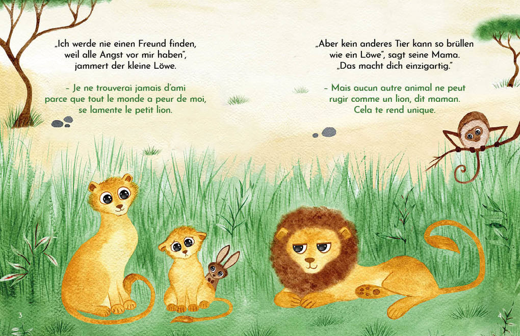 Weitere Ansicht: Brüll, kleiner Löwe - Rugis, petit lion | Ingo Blum