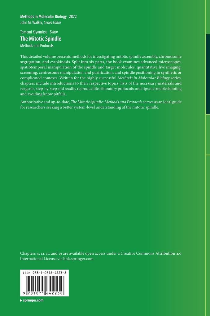 Weitere Ansicht: The Mitotic Spindle