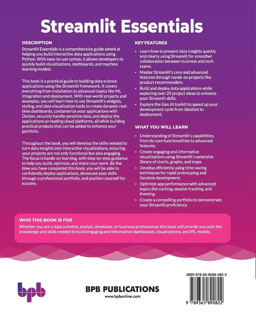 Weitere Ansicht: Streamlit Essentials | Surabhi Pandey