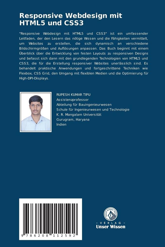 Weitere Ansicht: Responsive Webdesign mit HTML5 und CSS3 | Rupesh Kumar Tipu