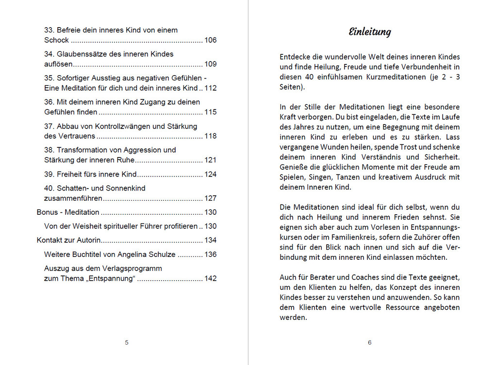 Weitere Ansicht: 40 Meditationen für das innere Kind | Angelina Schulze