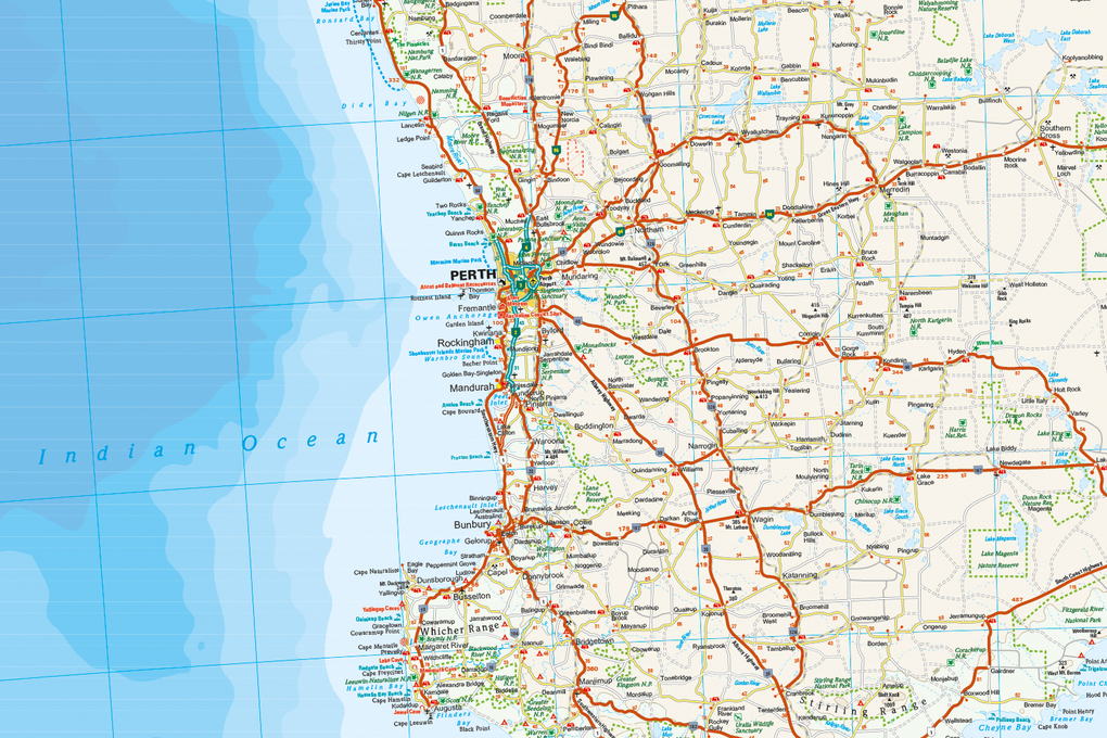 Weitere Ansicht: Reise Know-How Australien, West / Australia, West (1:1.800.000)
