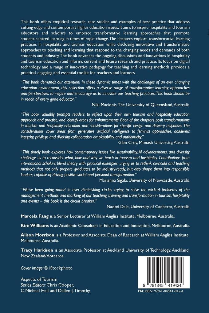 Weitere Ansicht: Rethinking Hospitality and Tourism Education