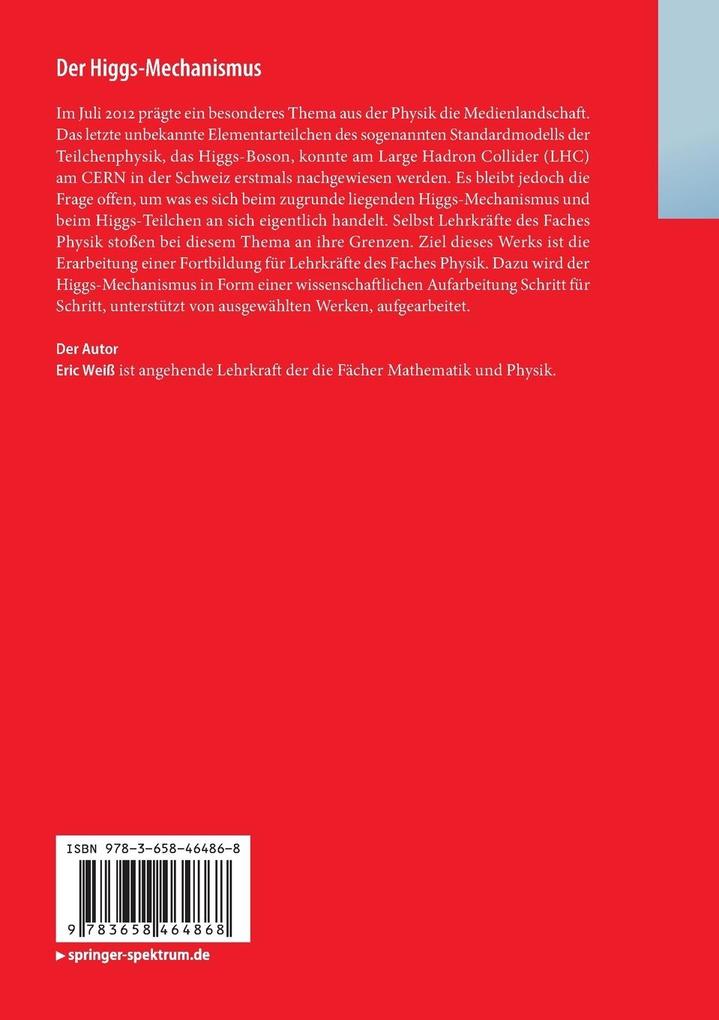 Weitere Ansicht: Der Higgs-Mechanismus | Eric Weiß
