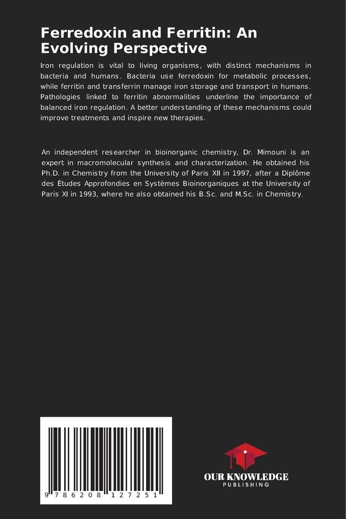Weitere Ansicht: Ferredoxin and Ferritin: An Evolving Perspective | Abdelhafid Mimouni