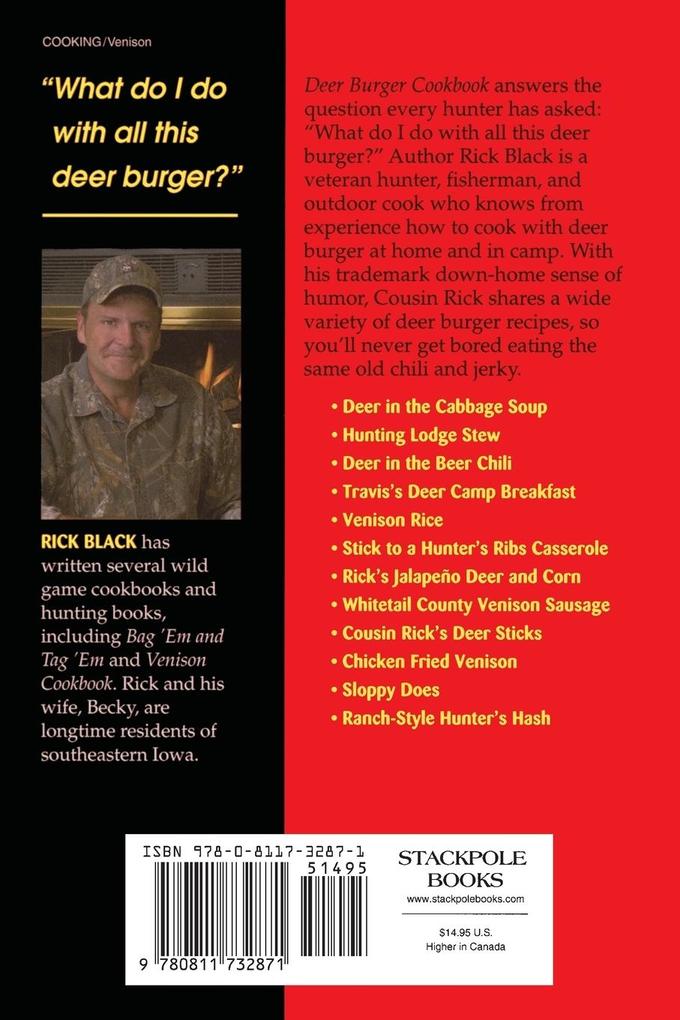 Weitere Ansicht: Deer Burger Cookbook | Rick Black