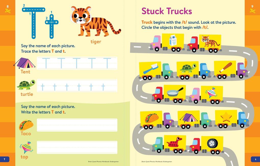 Weitere Ansicht: Brain Quest Phonics Workbook: Kindergarten