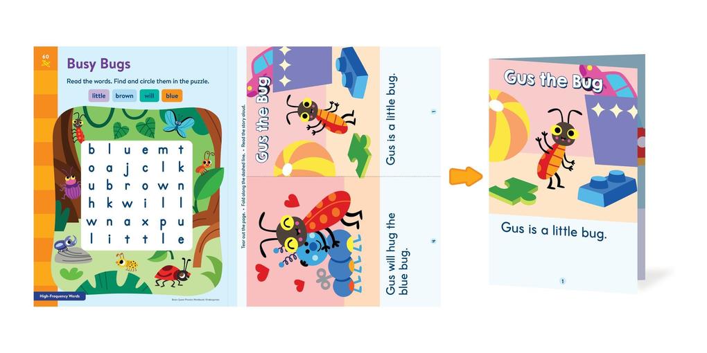 Weitere Ansicht: Brain Quest Phonics Workbook: Kindergarten