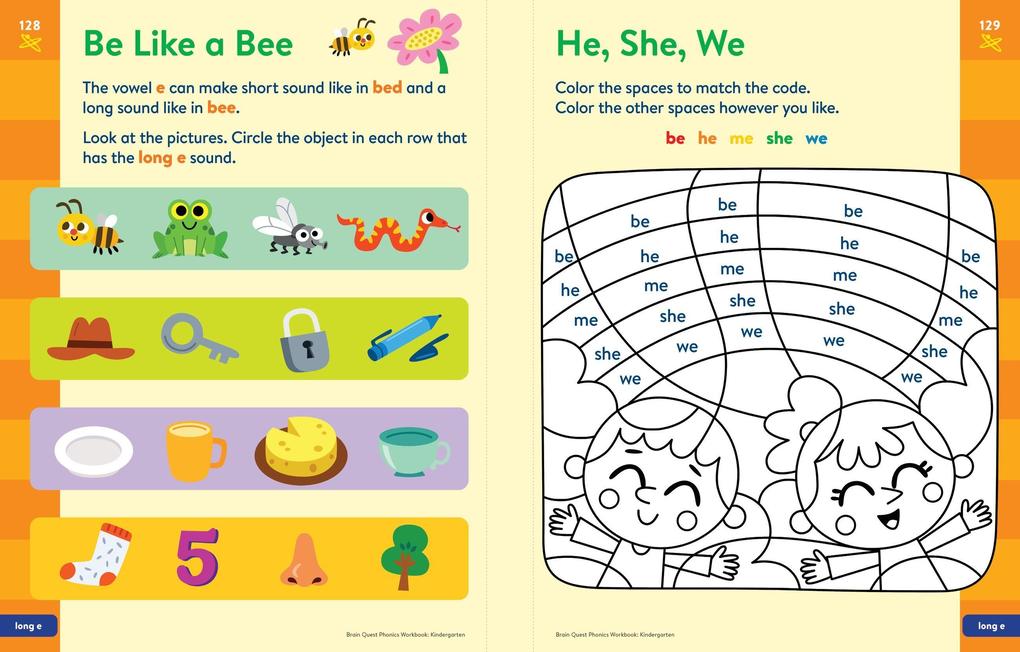 Weitere Ansicht: Brain Quest Phonics Workbook: Kindergarten