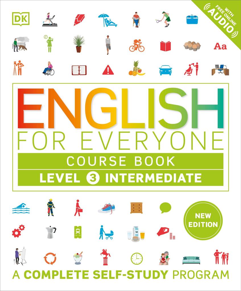 Produktbild: English for Everyone Course Book Level 3 Intermediate | Dk