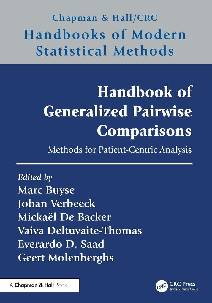 Produktbild: Handbook of Generalized Pairwise Comparisons