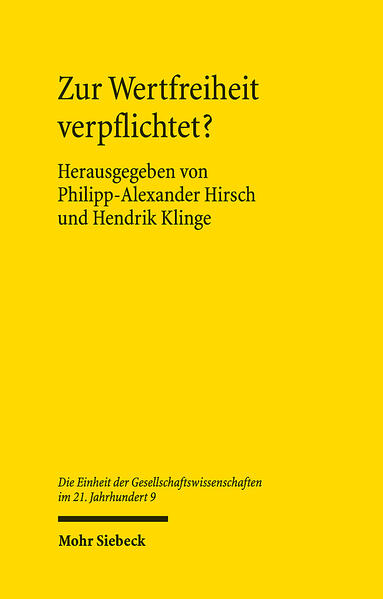 Produktbild: Zur Wertfreiheit verpflichtet?