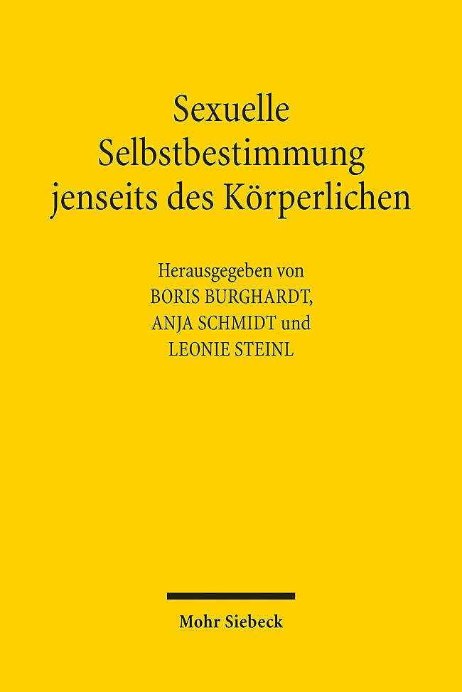 Produktbild: Sexuelle Selbstbestimmung jenseits des Körperlichen