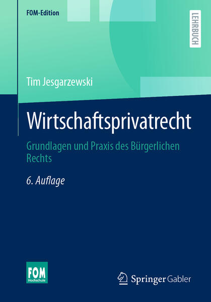 Produktbild: Wirtschaftsprivatrecht | Tim Jesgarzewski
