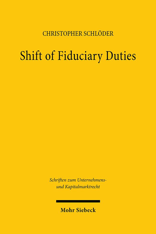 Produktbild: Shift of Fiduciary Duties | Christopher Schlöder