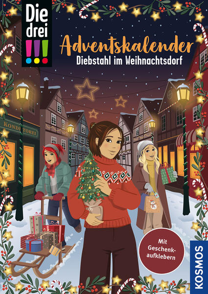 Produktbild: Die drei !!!, Diebstahl im Weihnachtsdorf | Ann-Katrin Heger