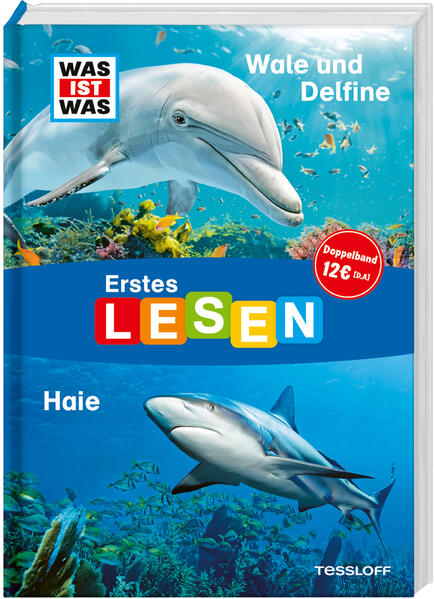 Produktbild: WAS IST WAS Erstes Lesen Doppelband 4. Wale und Delfine/Haie | Christina Braun
