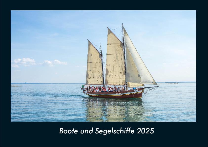 Produktbild: Boote und Segelschiffe 2025 Fotokalender DIN A4 | Tobias Becker