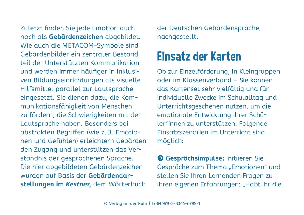 Weitere Ansicht: Die Gefühlswelt entdecken