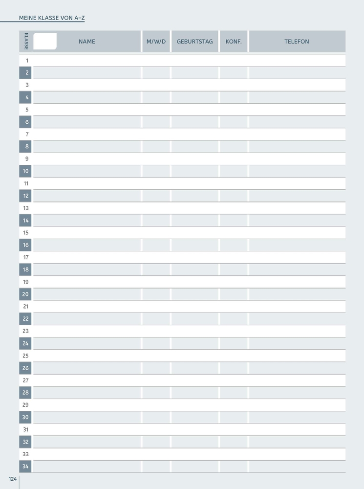 Weitere Ansicht: Mein Lehrerplaner A4+ - Ringbindung - Lehrerkalender für das Schuljahr 2025/2026 - Nordwind