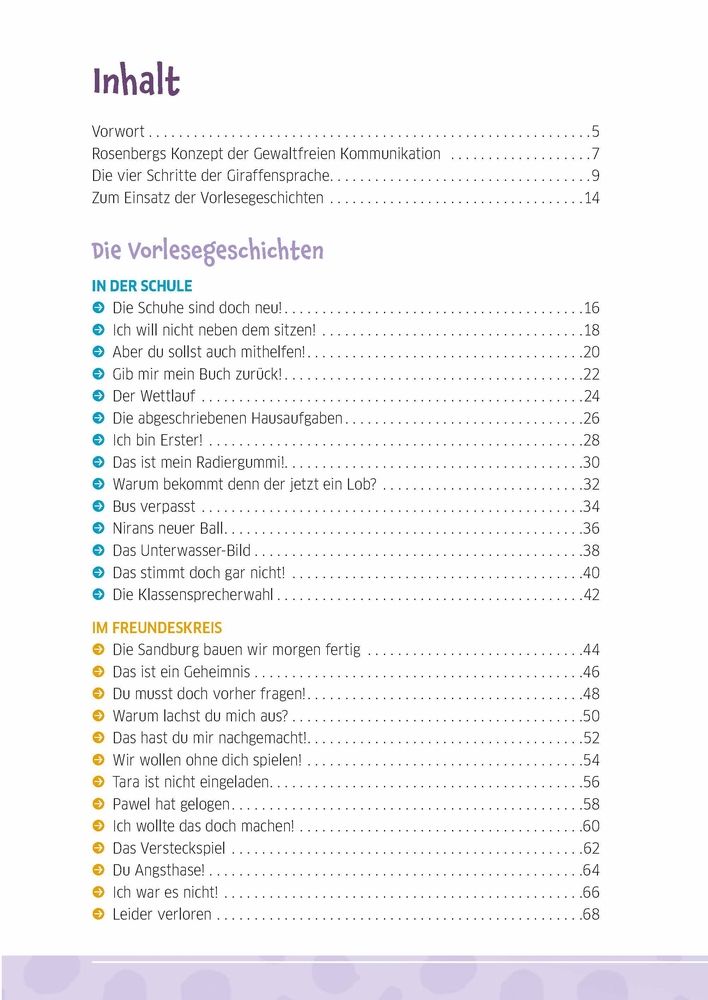 Weitere Ansicht: 40 Vorlesegeschichten zur Giraffensprache, ab 6 Jahre | Petra Bartoli y Eckert