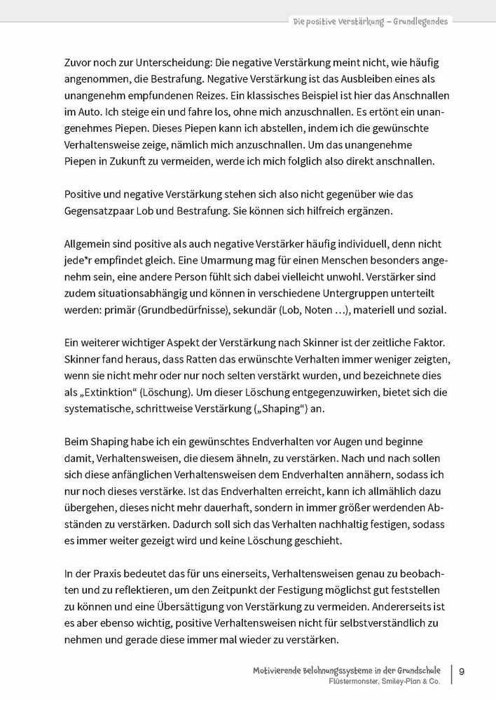 Weitere Ansicht: Motivierende Belohnungssysteme in der Grundschule | Mirjam Pesch