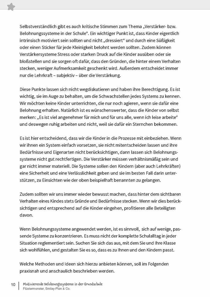 Weitere Ansicht: Motivierende Belohnungssysteme in der Grundschule | Mirjam Pesch