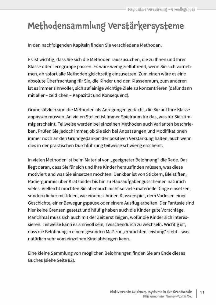 Weitere Ansicht: Motivierende Belohnungssysteme in der Grundschule | Mirjam Pesch