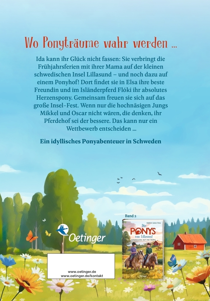 Weitere Ansicht: Die Ponys von Lillasund 1. Ida und das Ponyglück | Kathrin Lena Orso
