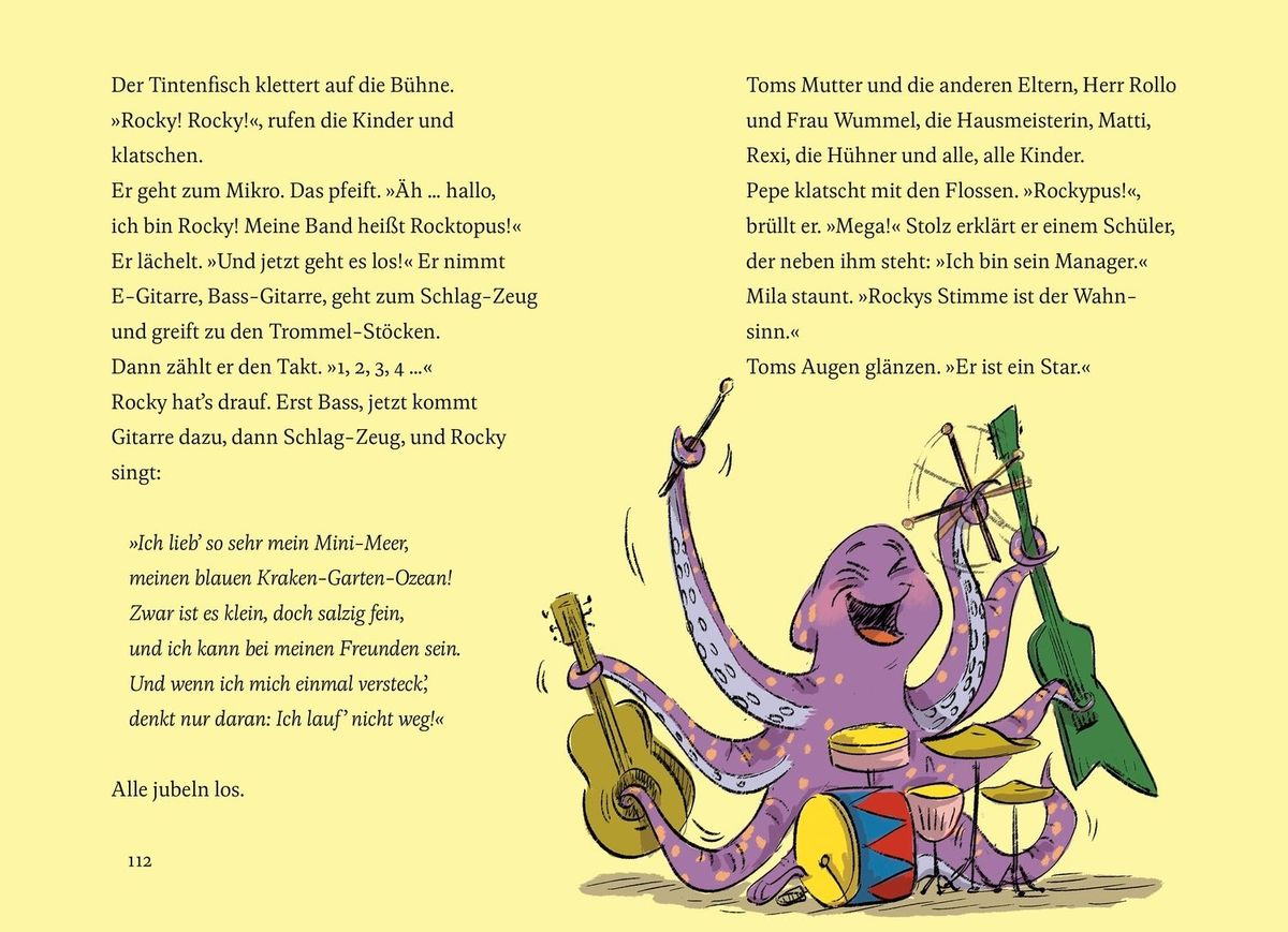 Weitere Ansicht: Knacks! 3 Oktopus rockt! | Claudia Scharf