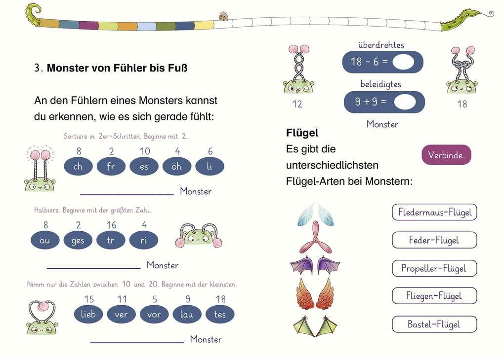 Weitere Ansicht: 101 Monster rechnen wie wild! | Ruby van der Bogen