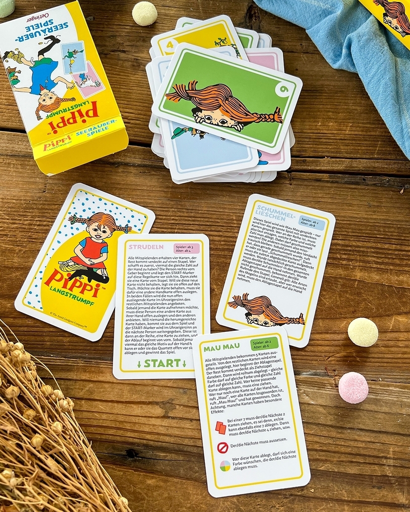 Weitere Ansicht: Pippi Langstrumpf. Seeräuber-Spiele | Astrid Lindgren