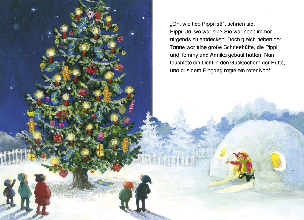 Weitere Ansicht: Adventskalender-Geschichten mit Pippi, Michel und den Kindern aus Bullerbü | Astrid Lindgren