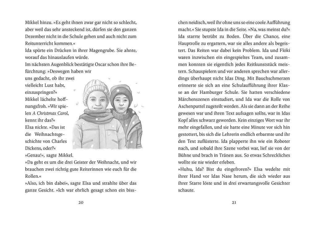 Weitere Ansicht: Die Ponys von Lillasund 3. Winterzauber im Stall | Kathrin Lena Orso
