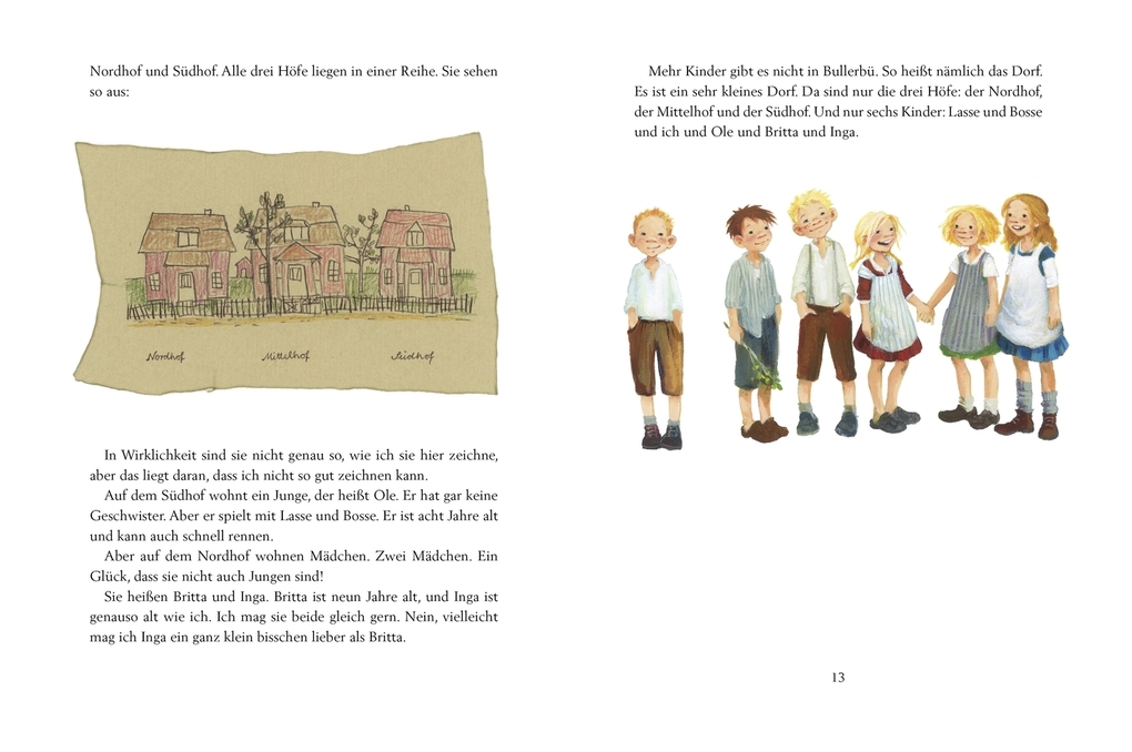 Weitere Ansicht: Wir Kinder aus Bullerbü 1 | Astrid Lindgren
