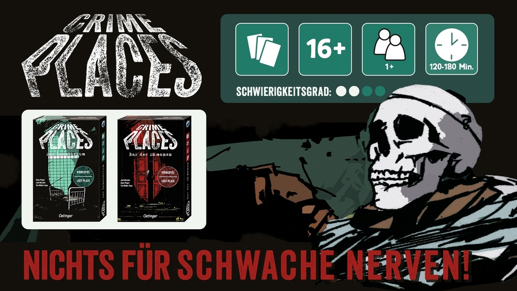 Weitere Ansicht: Crime Places. Das Sanatorium | Hans Pieper, Joel Müseler