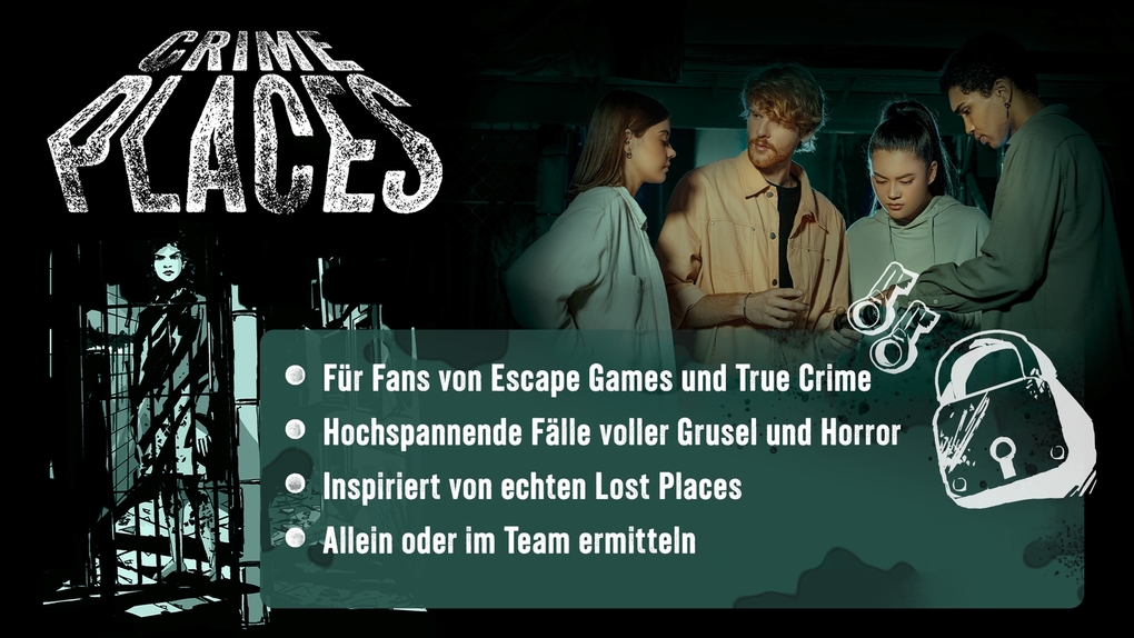 Weitere Ansicht: Crime Places. Das Sanatorium | Hans Pieper, Joel Müseler