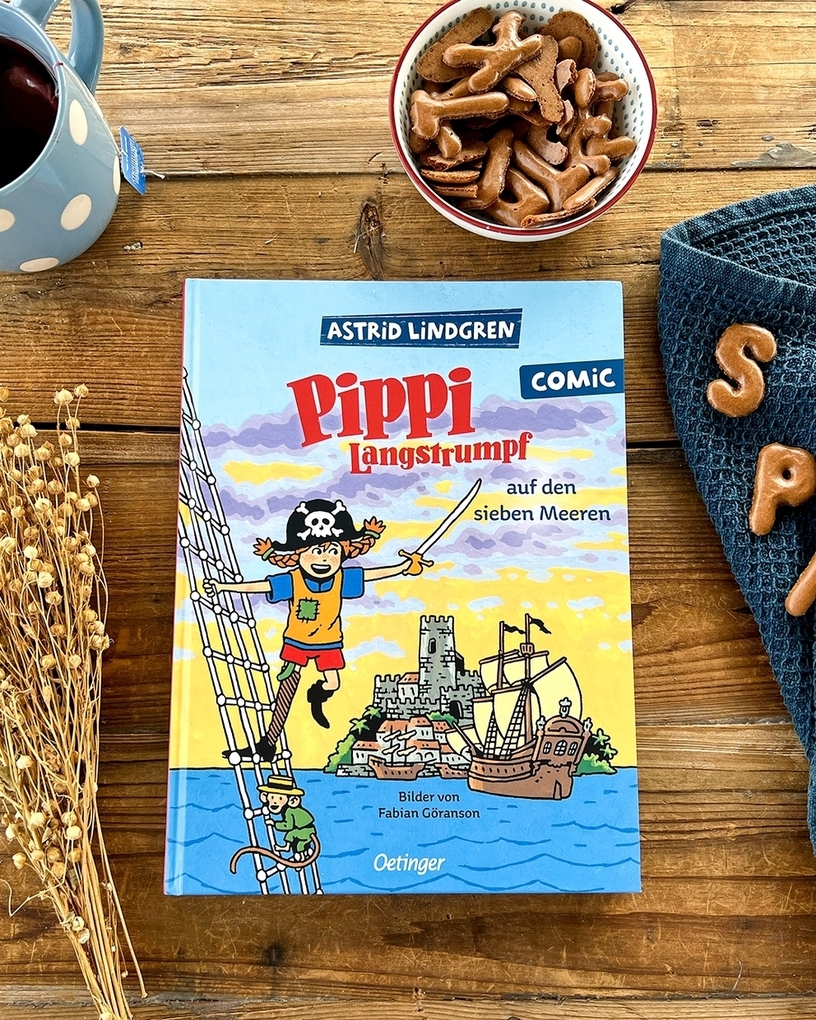 Weitere Ansicht: Pippi auf den sieben Meeren | Astrid Lindgren