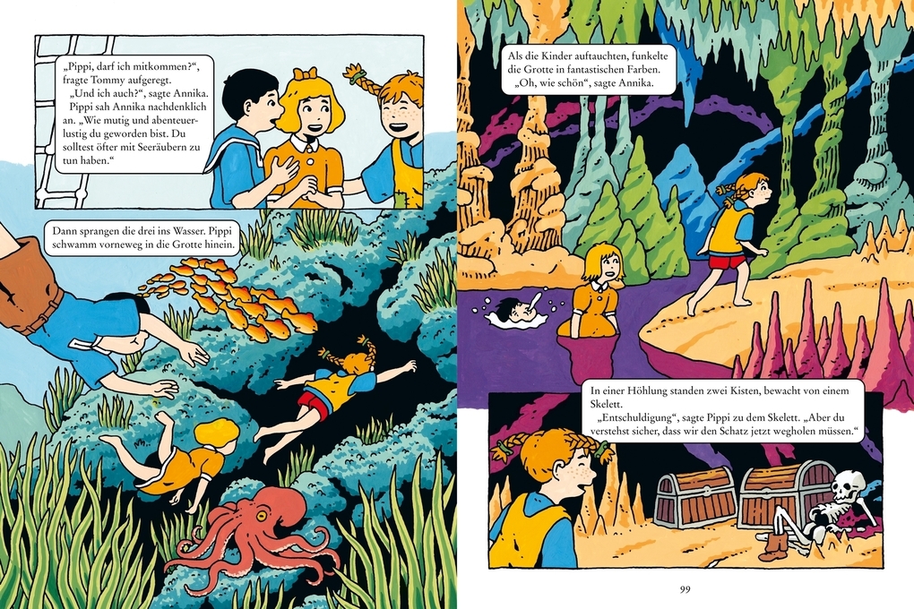 Weitere Ansicht: Pippi auf den sieben Meeren | Astrid Lindgren