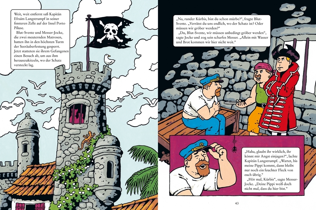 Weitere Ansicht: Pippi auf den sieben Meeren | Astrid Lindgren