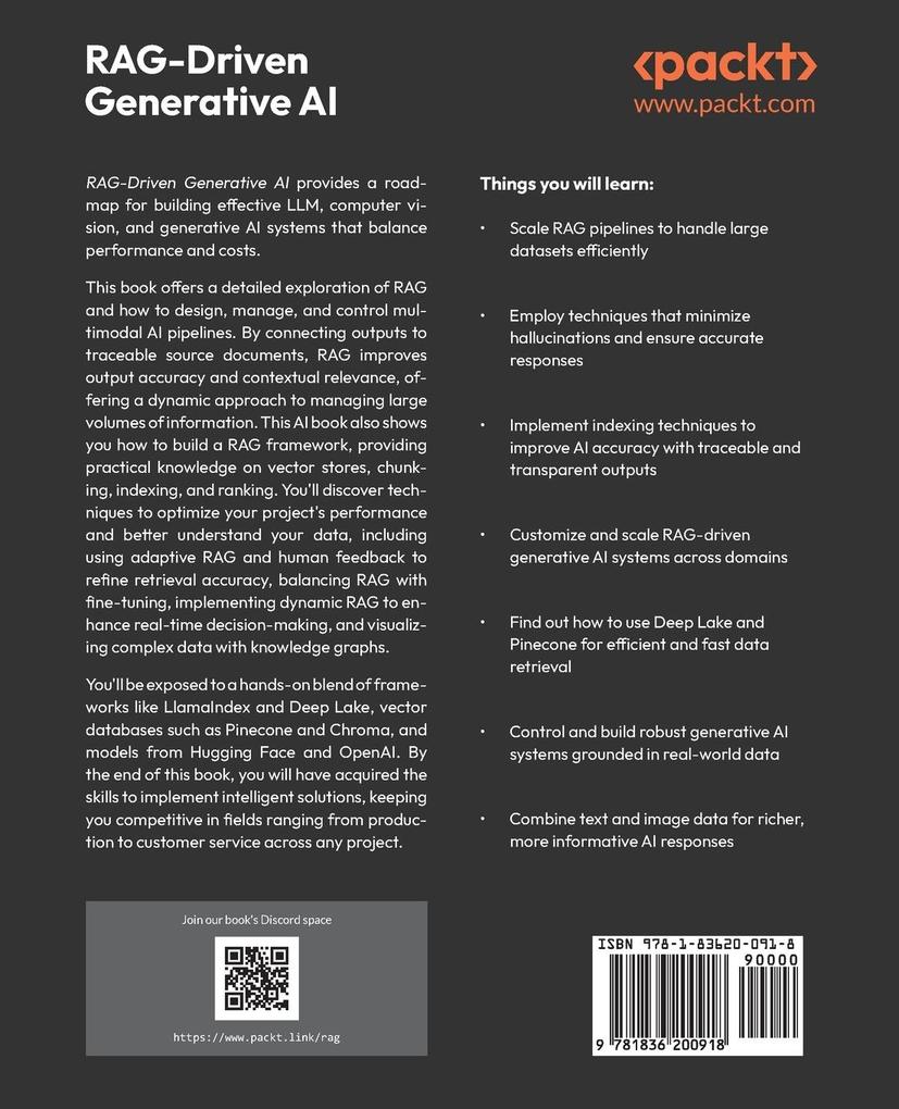 Weitere Ansicht: RAG-Driven Generative AI | Denis Rothman