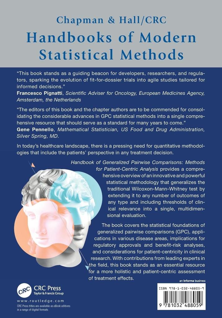 Weitere Ansicht: Handbook of Generalized Pairwise Comparisons
