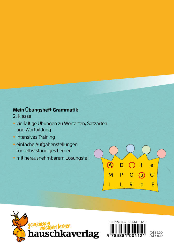 Weitere Ansicht: Mein Übungsheft Grammatik 2. Klasse | Christine Weideneder