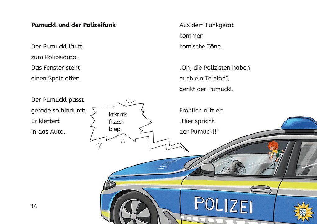 Weitere Ansicht: Pumuckl, Bücherhelden 1. Klasse, Pumuckl bei der Polizei | Uli Leistenschneider, Ellis Kaut