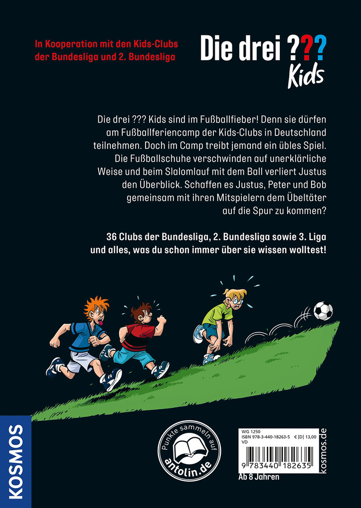 Weitere Ansicht: Die drei ??? Kids, Team Bundesliga | Boris Pfeiffer