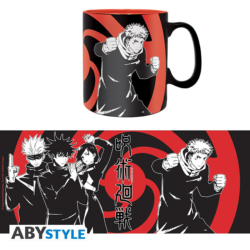 Weitere Ansicht: JUJUTSU KAISEN - Mug - Group black & white