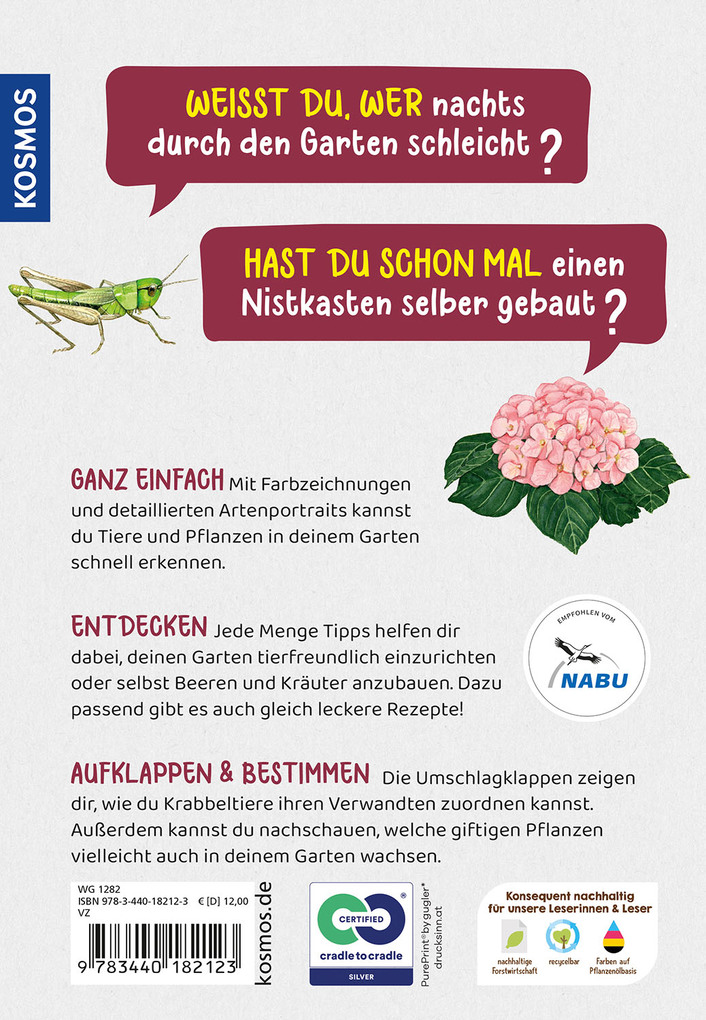 Weitere Ansicht: Was lebt im Garten? Kindernaturführer | Bärbel Oftring