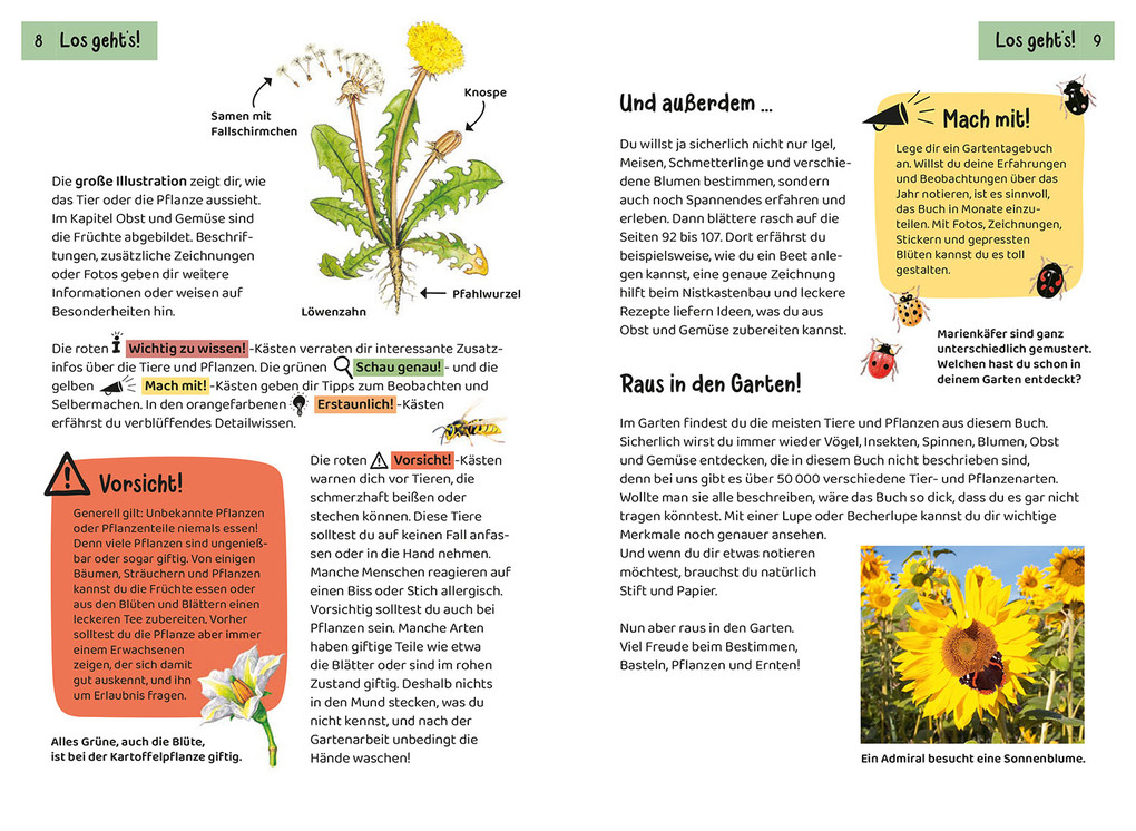 Weitere Ansicht: Was lebt im Garten? Kindernaturführer | Bärbel Oftring